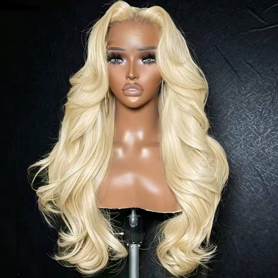 613 Blonde Body Wave Lace Front Wig - 613 13x6 Lace Frontal Wig Human