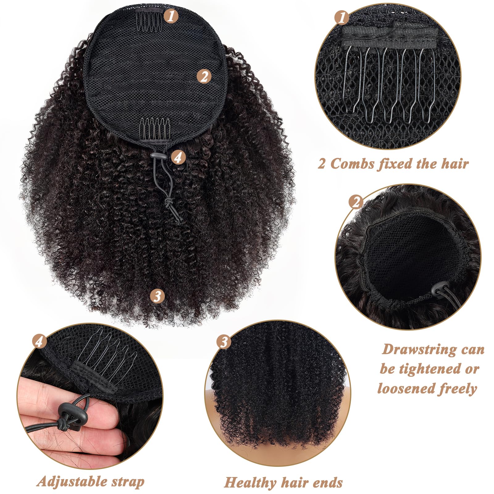 Drawsting Ponytail Extension H - đánh giá và giá Seamless Clip In Hair Extensions Human Hair
