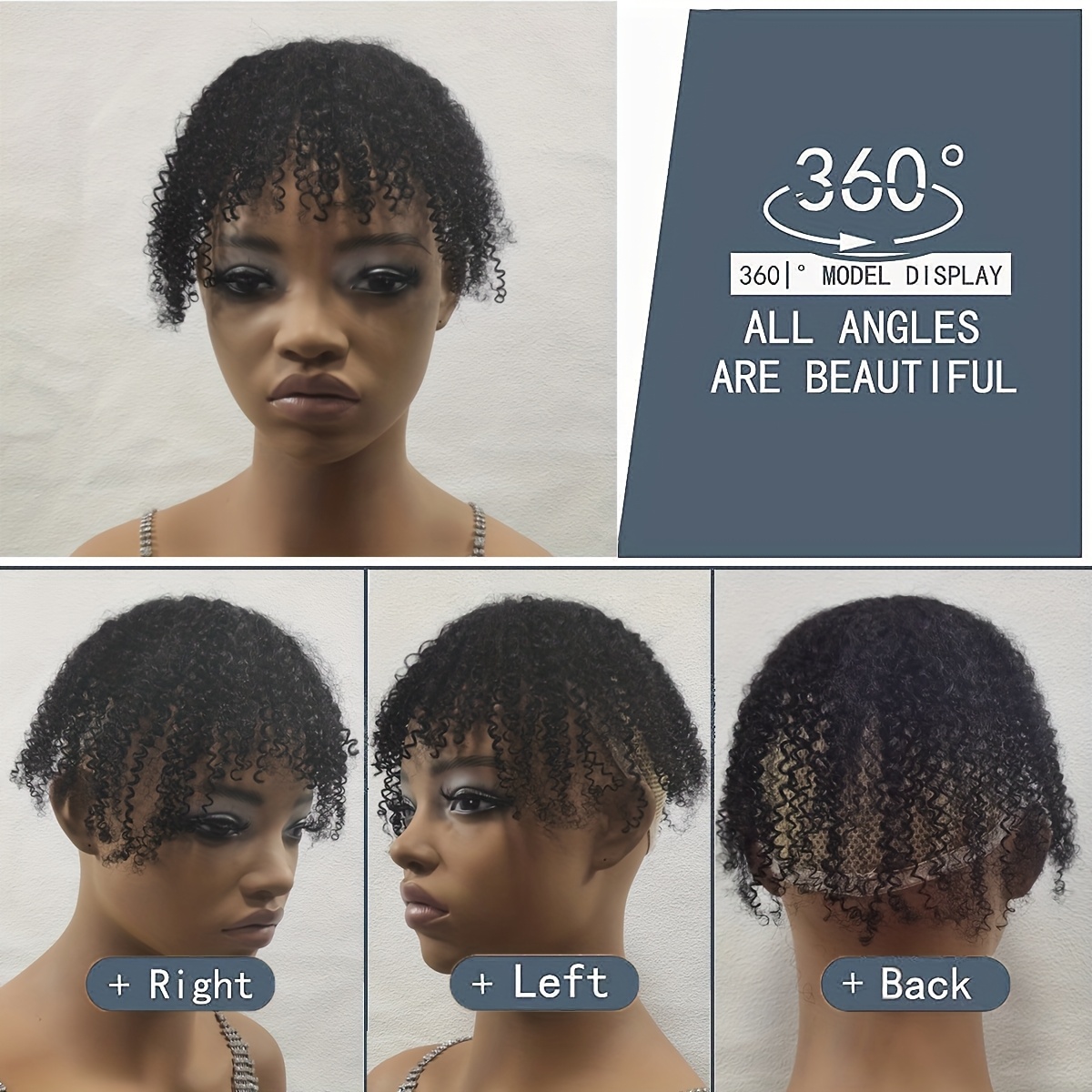 Hair Clip with Bangs-Topper Ha - đánh giá và giá Seamless Clip In Hair Extensions Human Hair